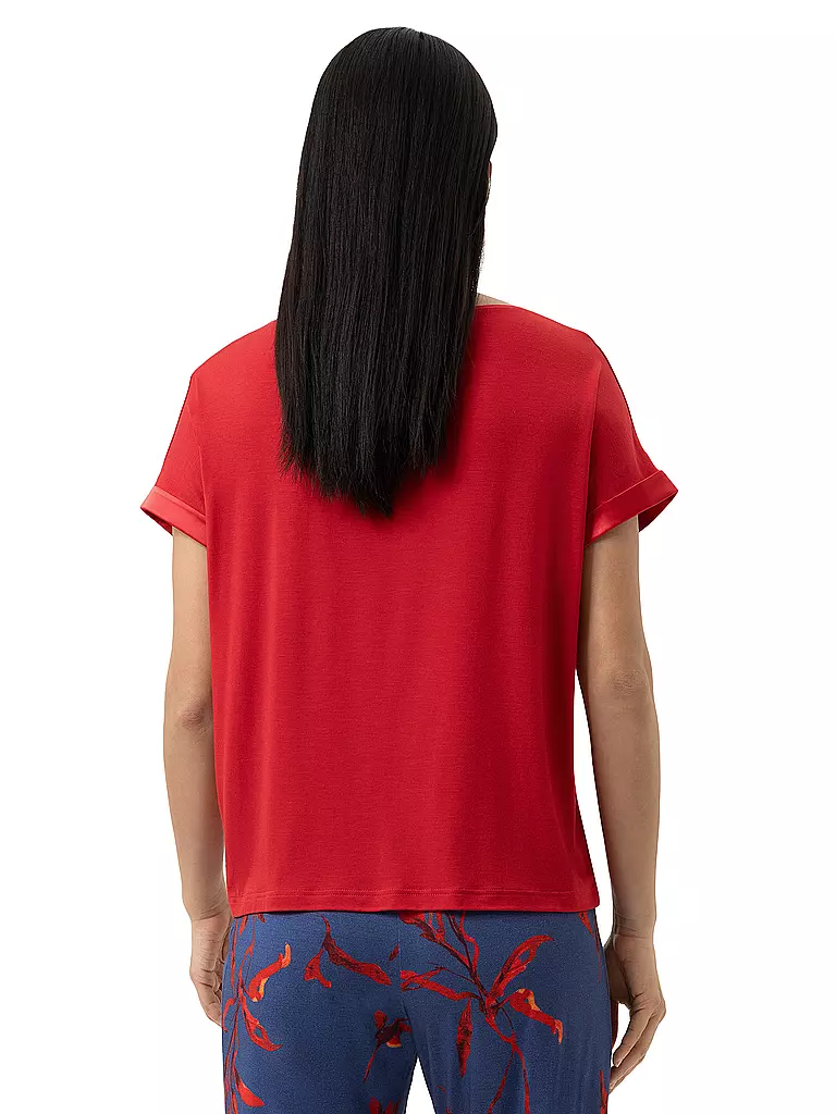 MEY | T-Shirt PURE CHIC red carpet | rot