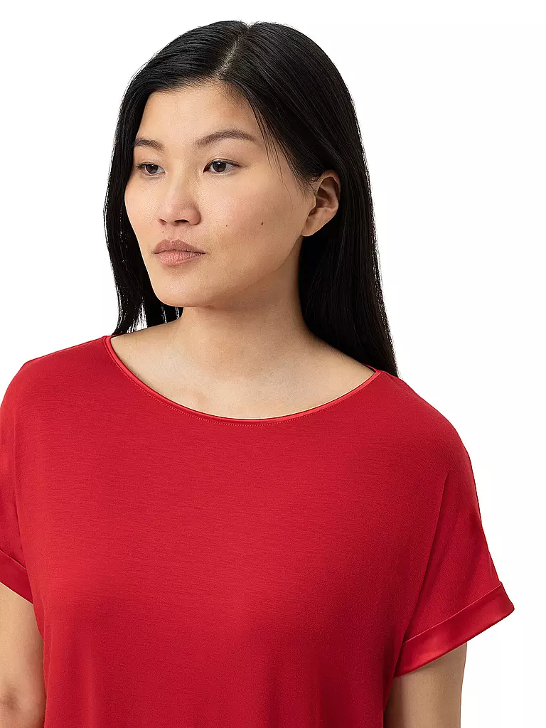 MEY | T-Shirt PURE CHIC red carpet | rot