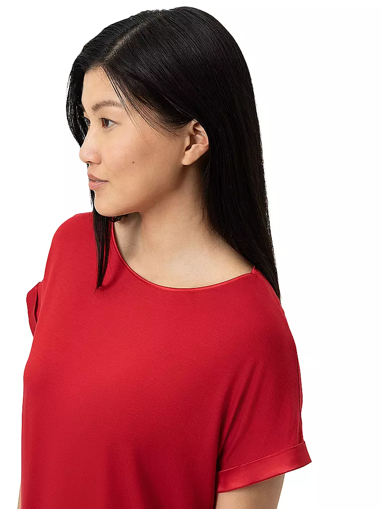 MEY | T-Shirt PURE CHIC red carpet | rot