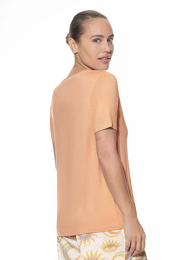 MEY | T-Shirt PURE CHIC | camel