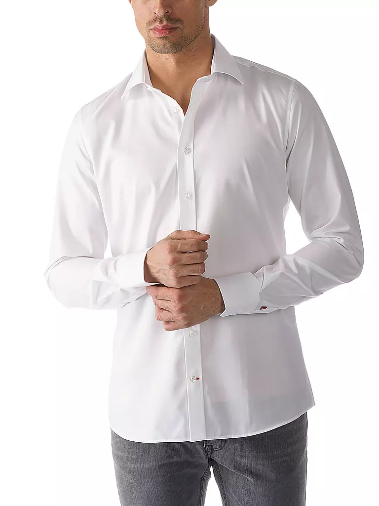 MEY | T-Shirt Slim Fit DRY COTTON light skin | weiss