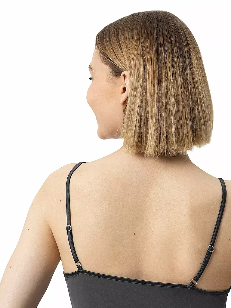 MEY | Top - Camisole POETRY TEMPTATION thunder grey | hellbraun