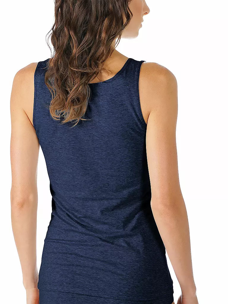 MEY | Top - Unterhemd COTTON PURE night blue | blau