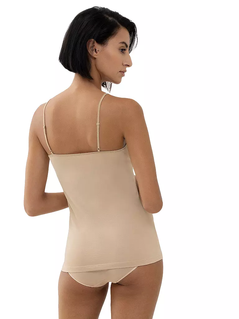 MEY | Top - Unterhemd EMOTION cream tan | beere