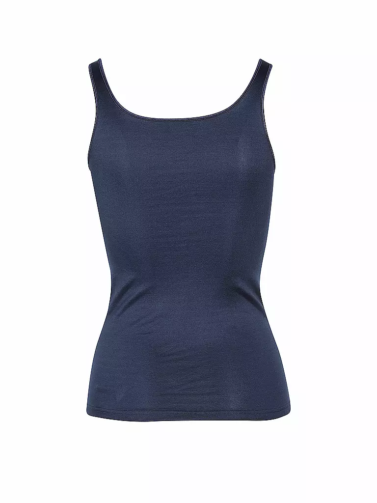 MEY | Top - Unterhemd EMOTION night blue | rosa