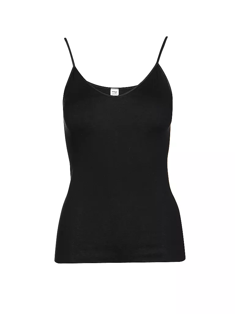 MEY | Top - Unterhemd NOBLESSE schwarz | schwarz