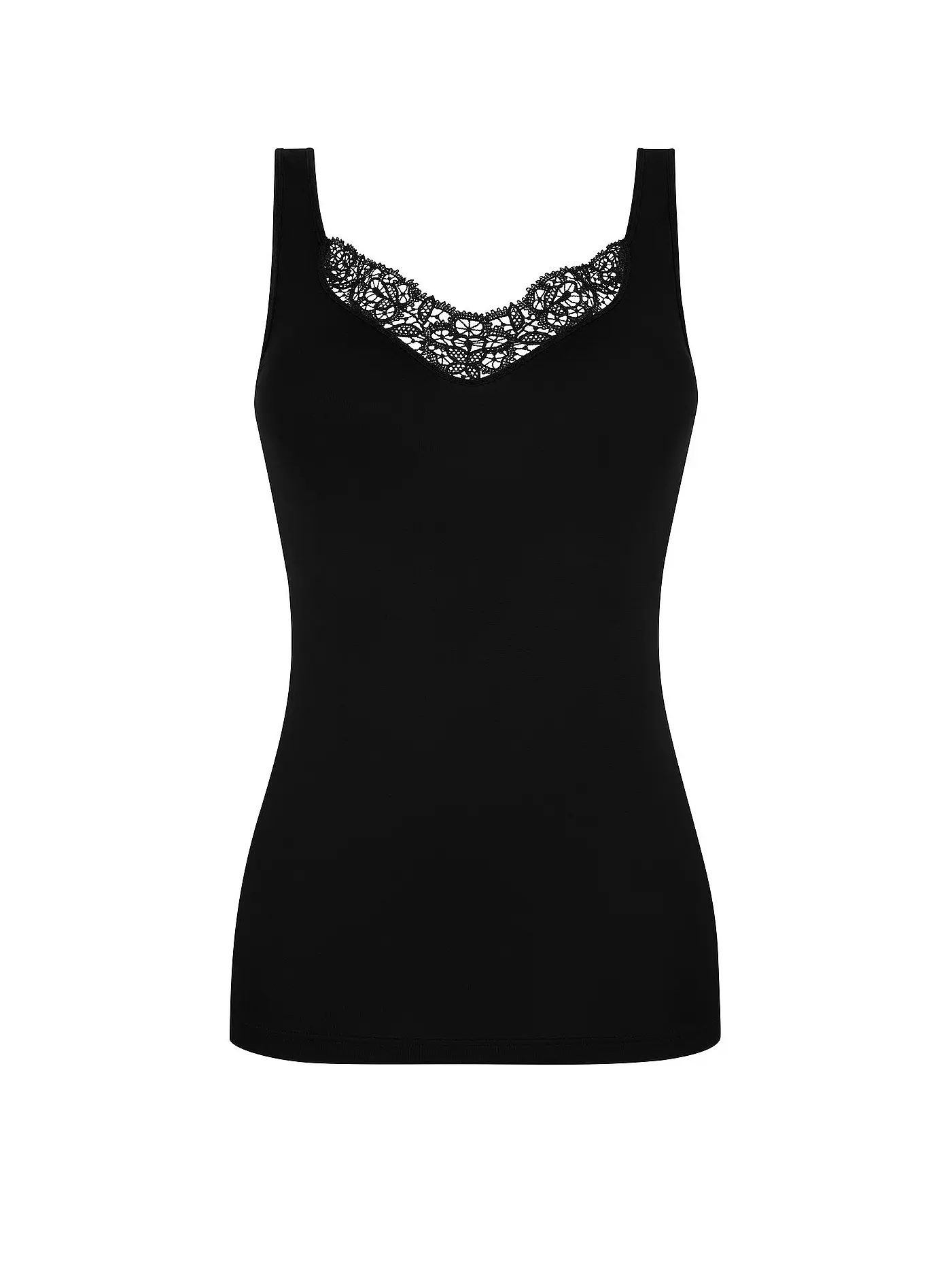 MEY | Top EMOTION ELEGANCE champagner | schwarz