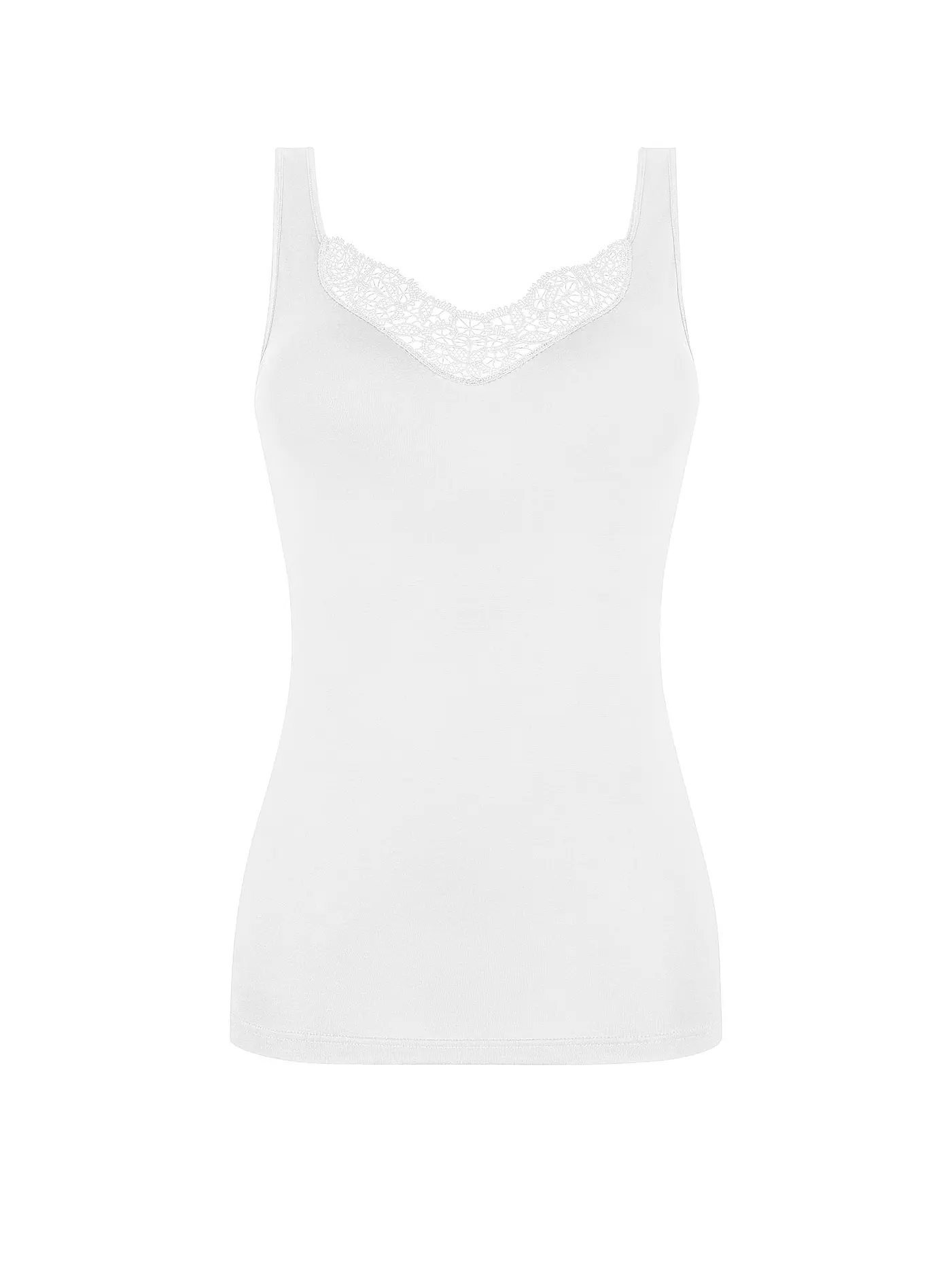 MEY | Top EMOTION ELEGANCE champagner | weiss