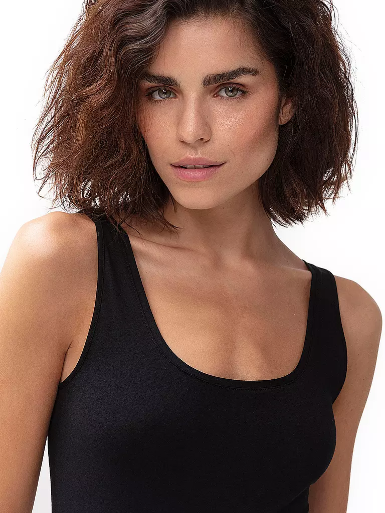 MEY | Top SUPERFINE ORGANIC schwarz | 