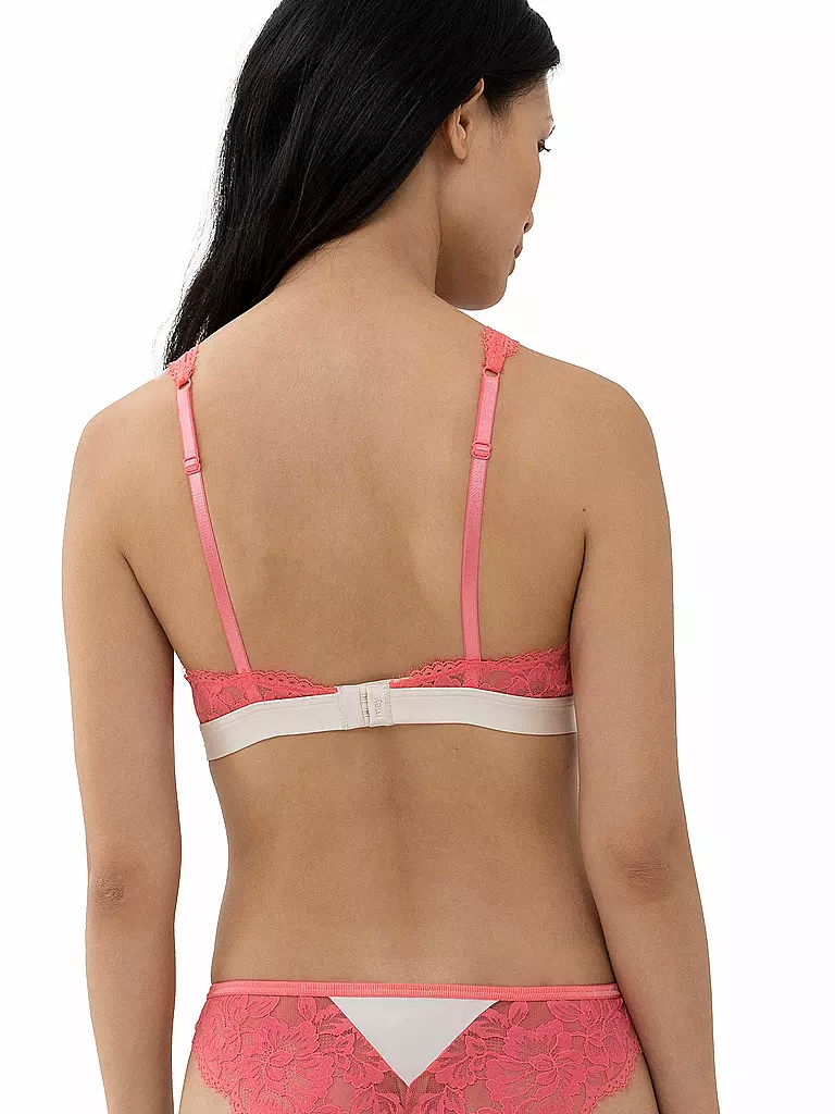 MEY | Triangle BH POETRY VOUGE parrot pink | koralle