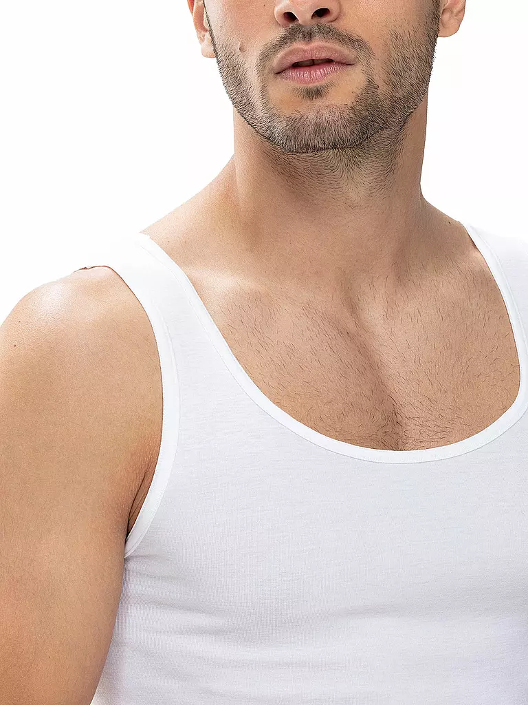 MEY | Unterhemd CASUAL COTTON weiss | 