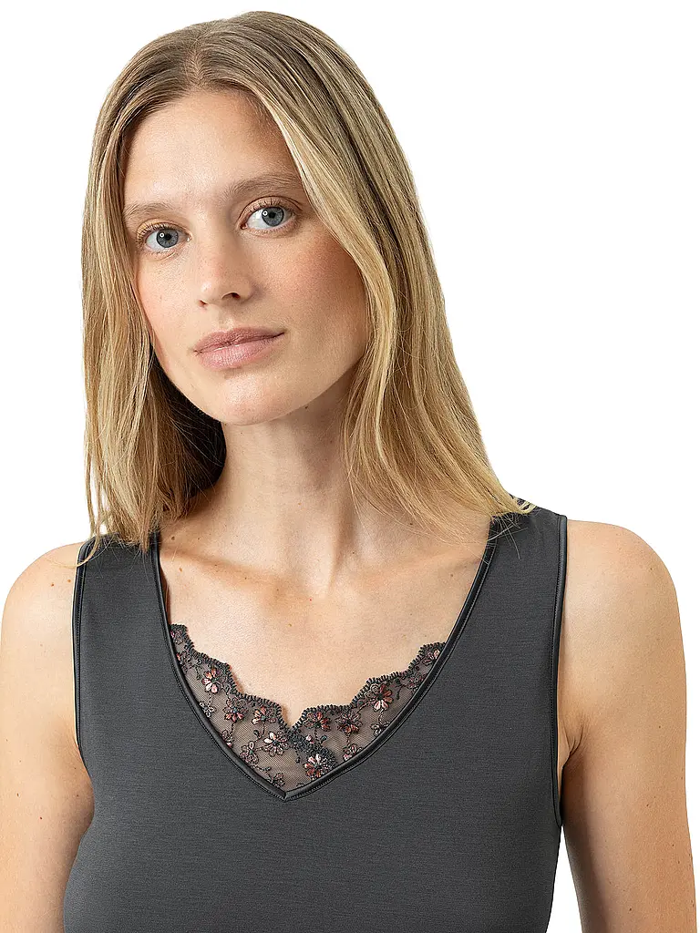 MEY | Unterhemd thunder grey | Grau