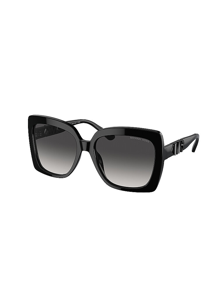 Michael Kors Damen Michael Kors MK2213 NICE 30058G Sonnenbrillen Acetat Schwarz Grau Quadratisch Normal Schattiert