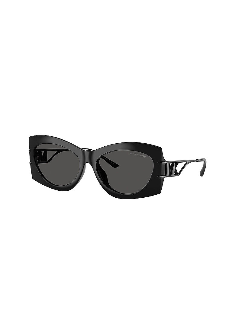 Michael Kors Damen Michael Kors MK2235U NAVARRA 300587 Sonnenbrillen Injiziert Schwarz Grau Geometrisch Normal