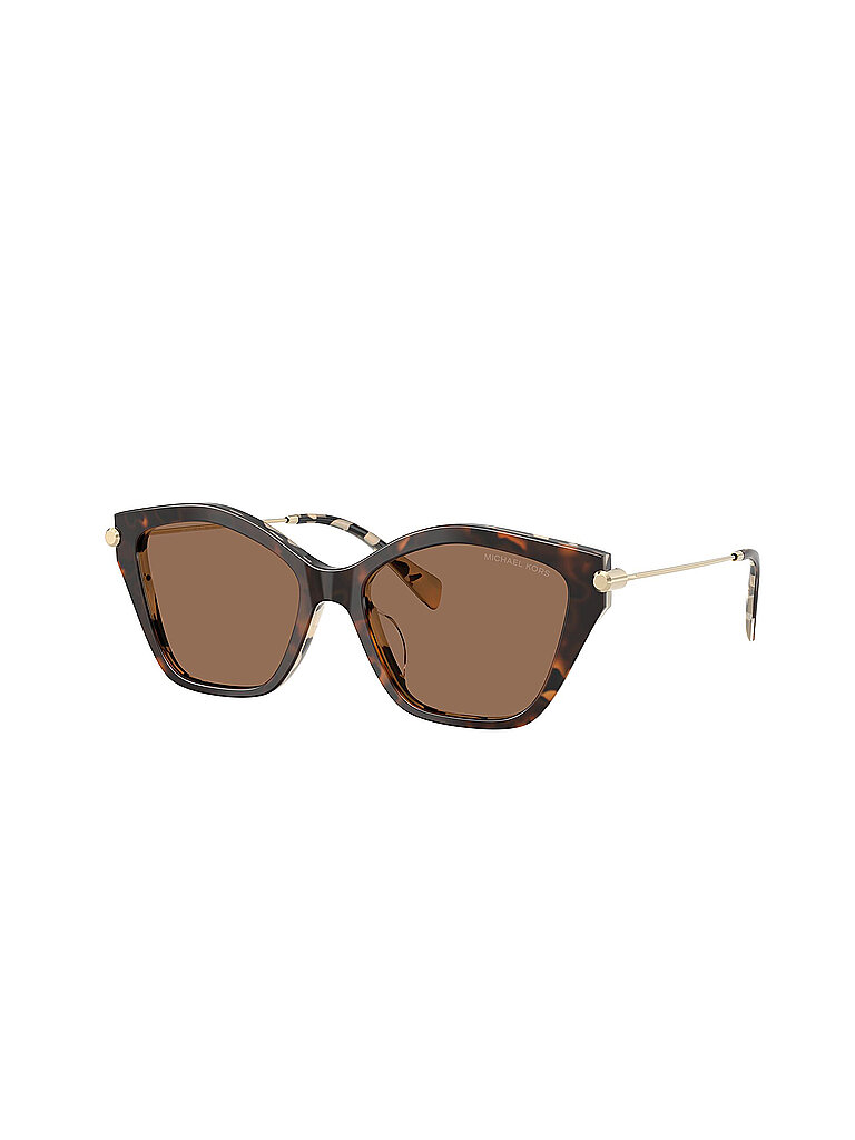 Michael Kors Damen Michael Kors MK2246U CATSKILLS 395173 Sonnenbrillen Acetat Schildkröte Braun Geometrisch Normal