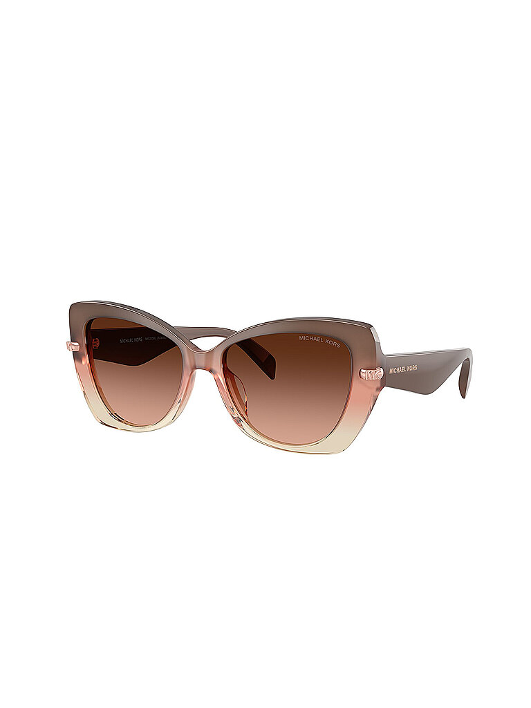 Michael Kors Damen Michael Kors MK2258U ATLANTA 40355M Sonnenbrillen Acetat Rosa Braun Schmetterling Normal Schattiert