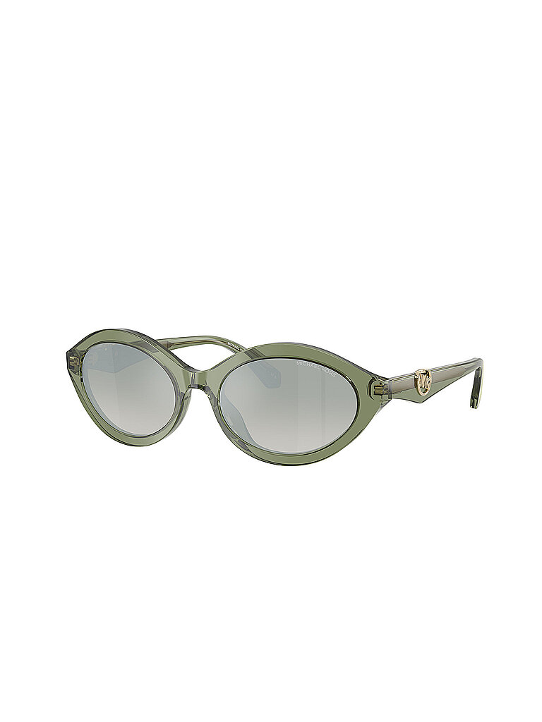Michael Kors Damen Michael Kors MK2257U CARLAZZO 3961W0 Sonnenbrillen Acetat Grün Grün Rund Normal Spiegel