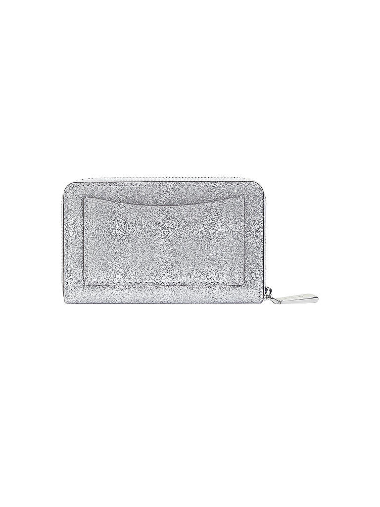 MICHAEL KORS | Geldbörse Jet Set S Card Case | silber