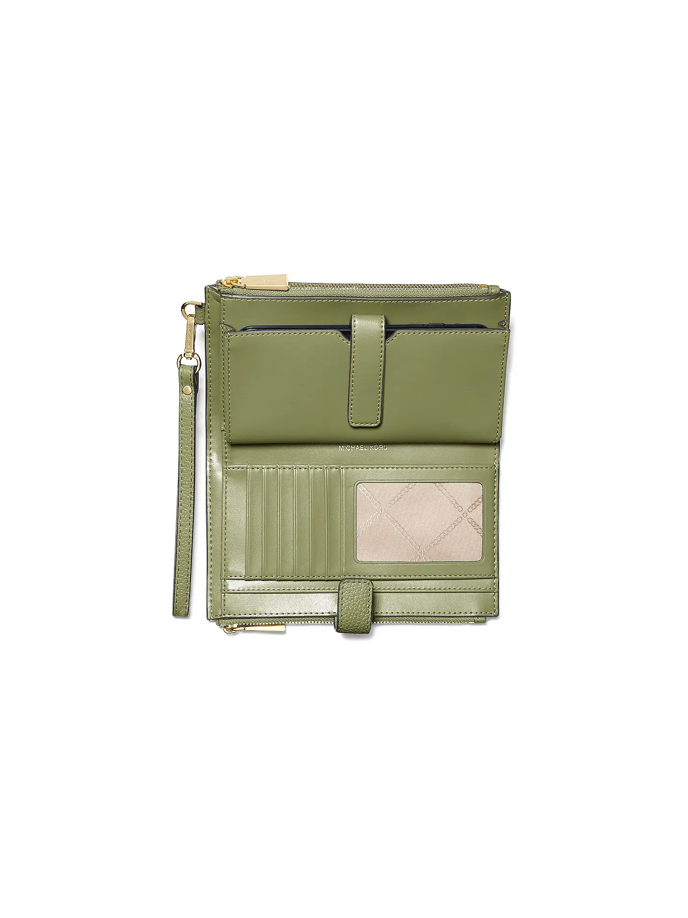 MICHAEL KORS | Geldbörse JET SET | olive