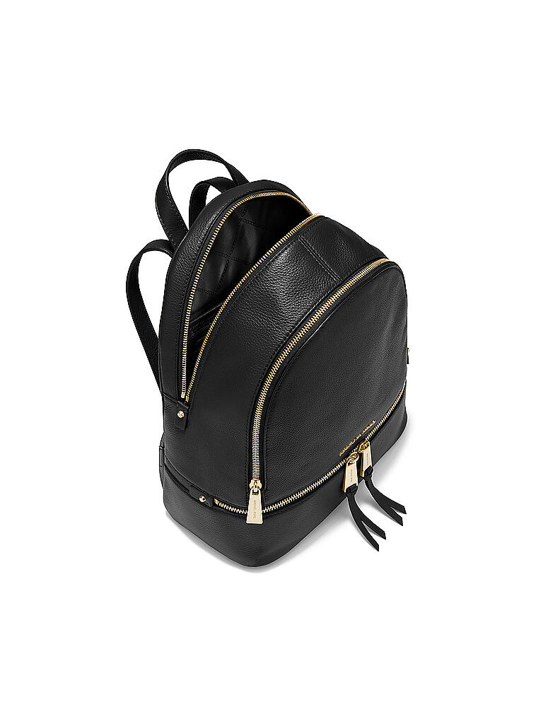 MICHAEL KORS | Leder Rucksack "Rhea" M | schwarz