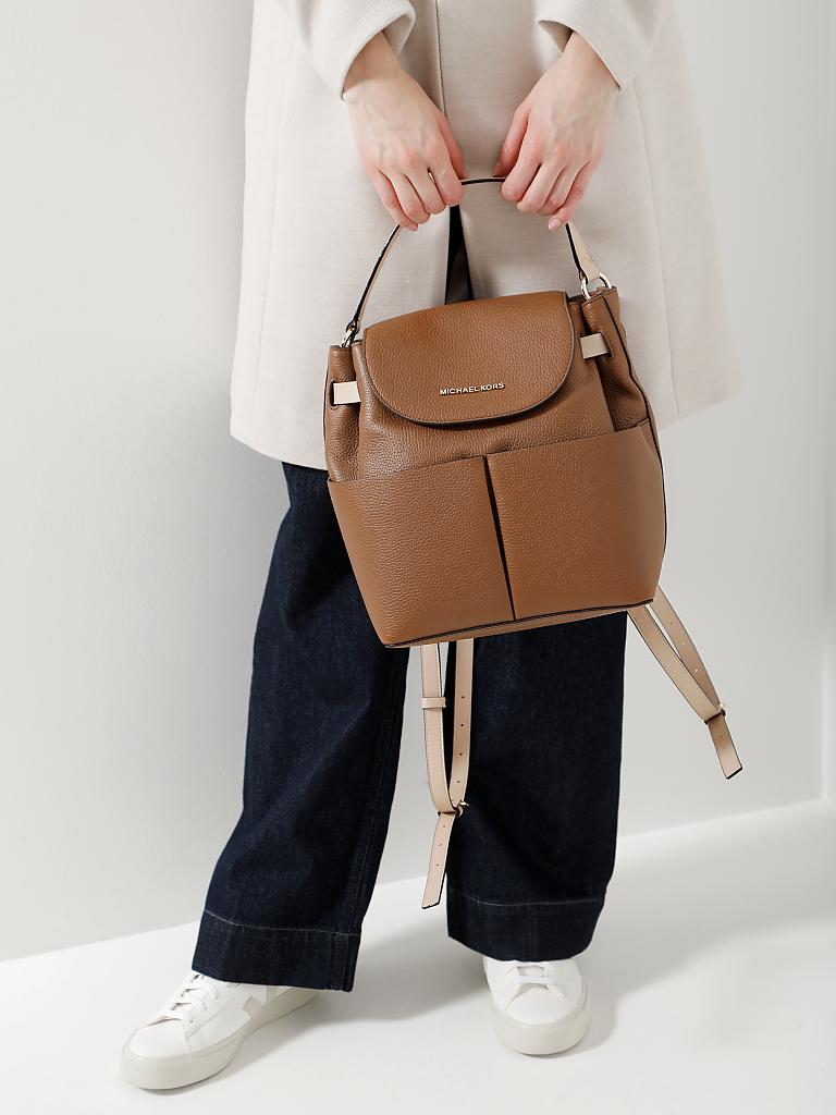 MICHAEL KORS LederRucksack "Bedford" L braun