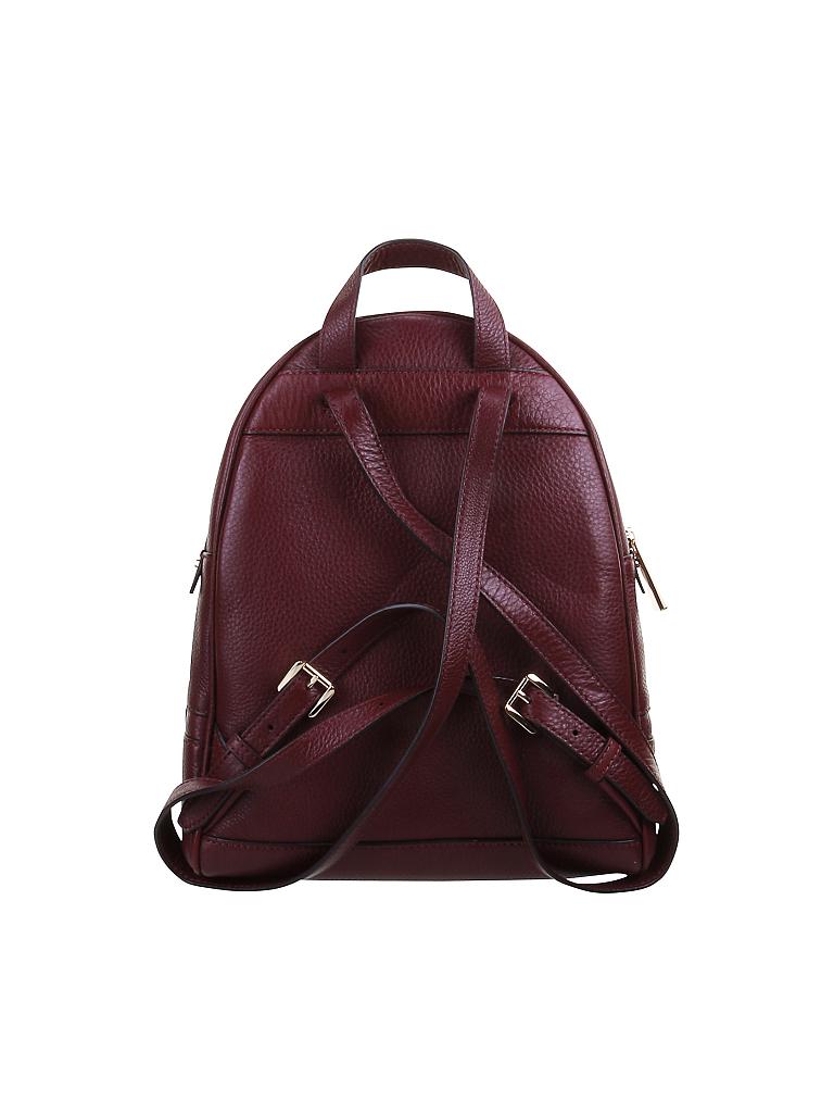MICHAEL KORS | Leder-Rucksack "Rhea" | rot