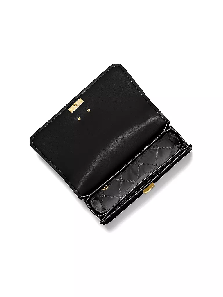 MICHAEL KORS | Ledertasche - Henkeltasche DELANCEY Medium | schwarz