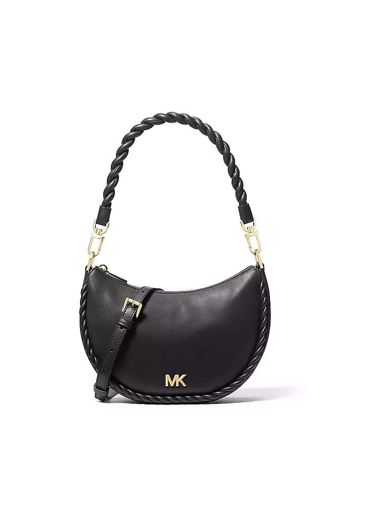 MICHAEL KORS | Ledertasche - Hobo Bag KYLA Small | schwarz