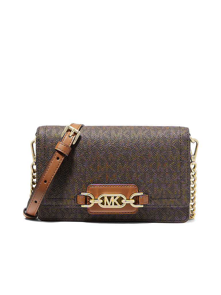 MICHAEL KORS | Ledertasche - Mini Bag HEATHER | braun