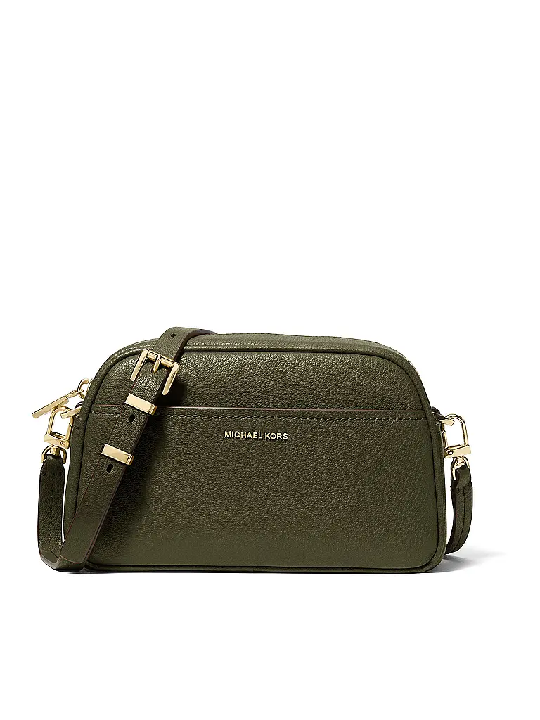 MICHAEL KORS | Ledertasche - Mini Bag JET SET Small | olive