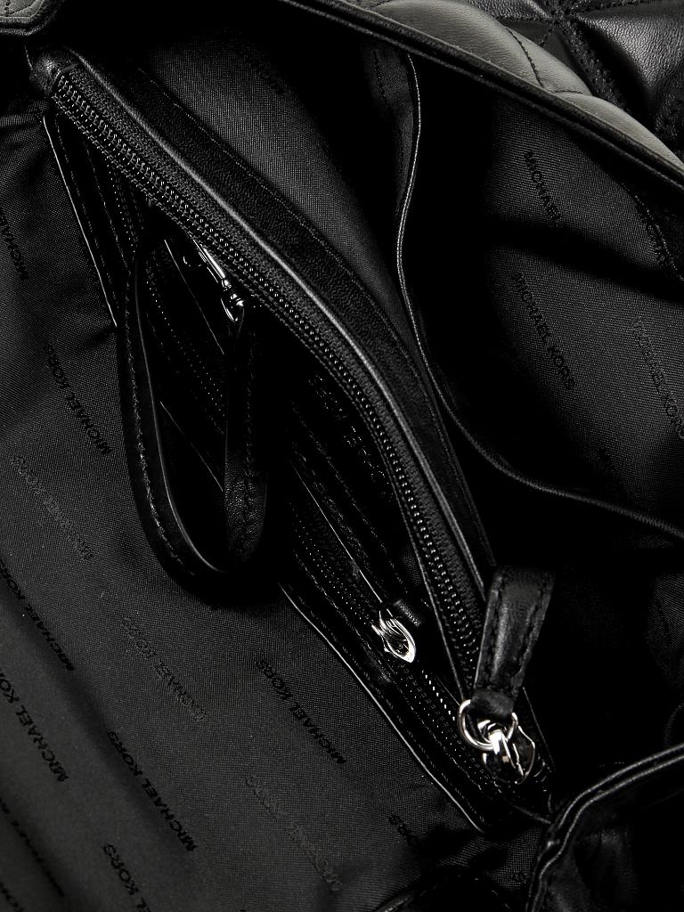 MICHAEL KORS | Ledertasche - Schultertasche "Sloan" | schwarz