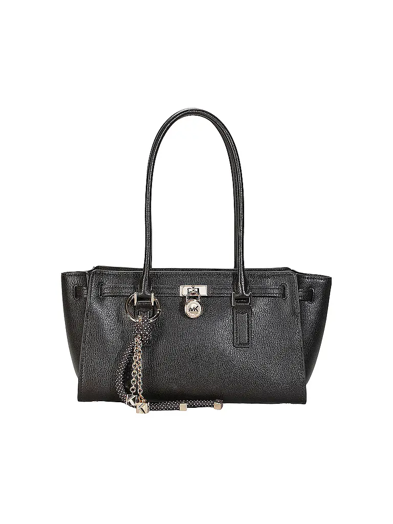 MICHAEL KORS | Ledertasche - Schultertasche HAMILTON | braun