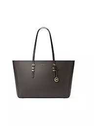 MICHAEL KORS | Ledertasche - Shopper QUINN Large | braun