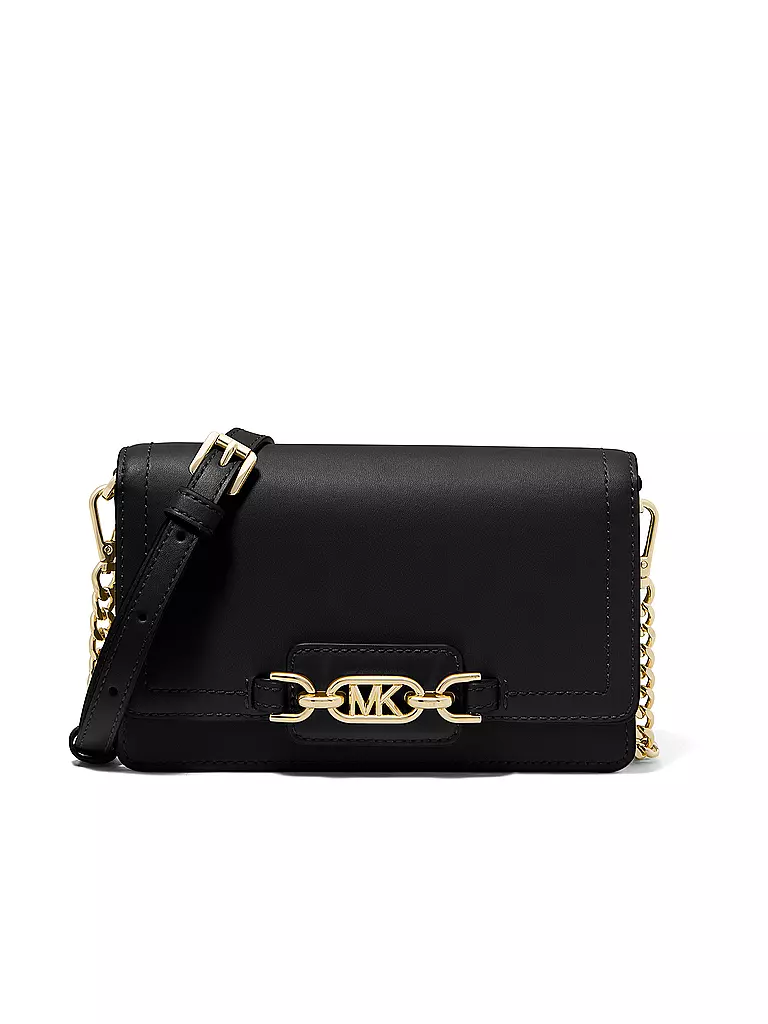 MICHAEL KORS | Ledertasche - Smarthone Bag  HEATHER Small | schwarz