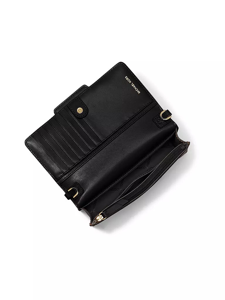 MICHAEL KORS | Ledertasche - Smarthone Bag  HEATHER Small | schwarz