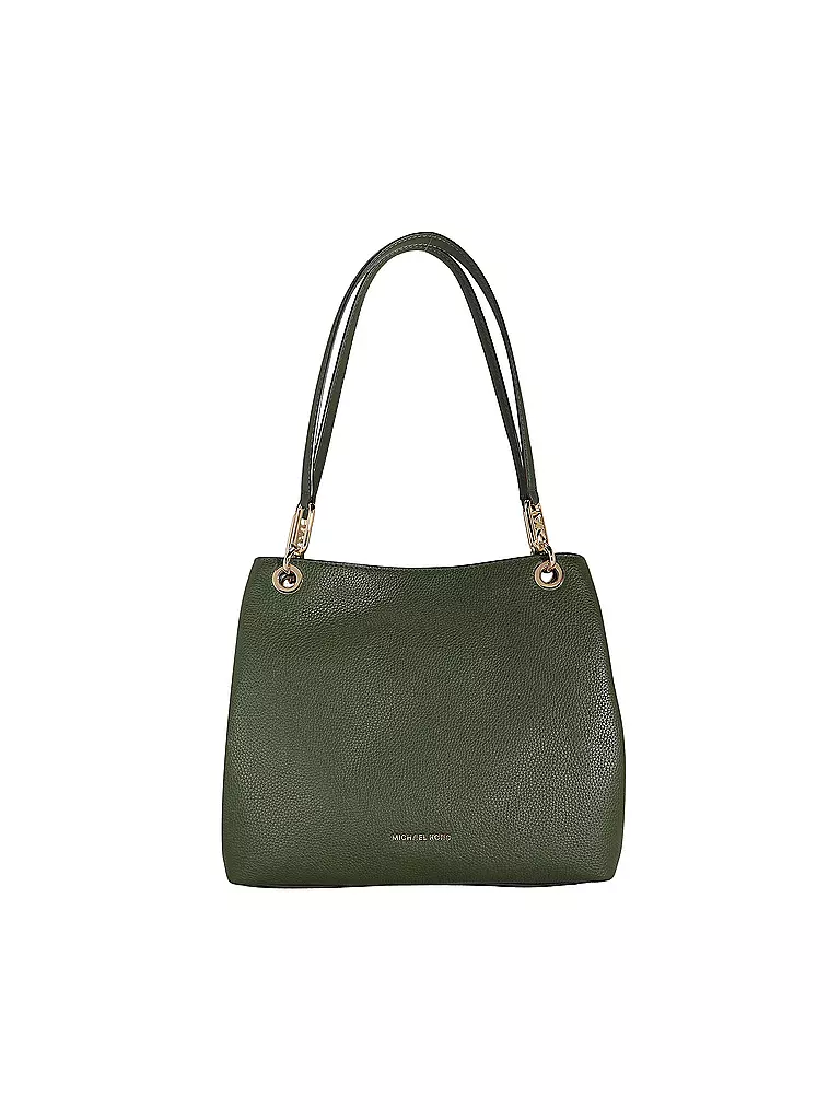 MICHAEL KORS | Ledertasche - Umhängetasche KENSINGTON Large | dunkelgrün