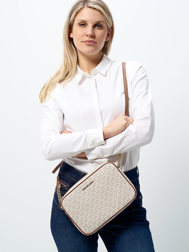 MICHAEL KORS Tasche - Crossbody Jet Set Item creme