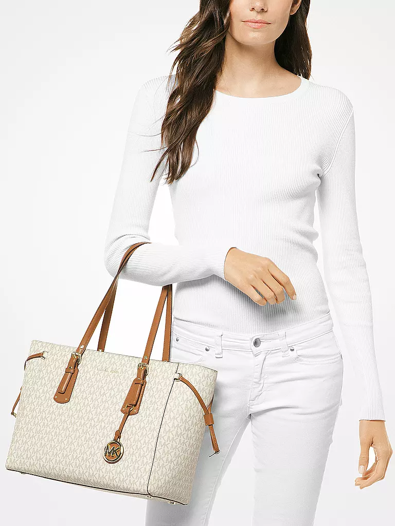 MICHAEL KORS | Tasche - Shopper VOYAGER Medium | creme