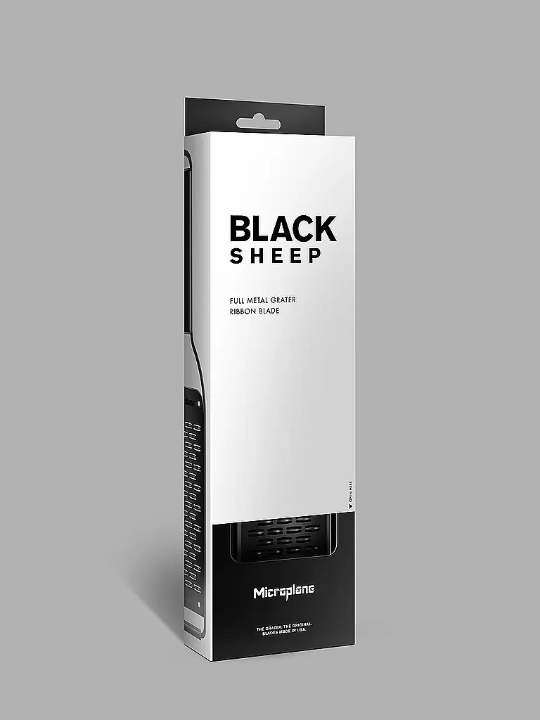 MICROPLANE | 2 Wege Schneider BLACK SHEEP schwarz | schwarz
