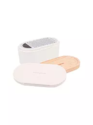 MICROPLANE | Handreibe mit Auffangbehälter Cashmere / Bamboo | beige