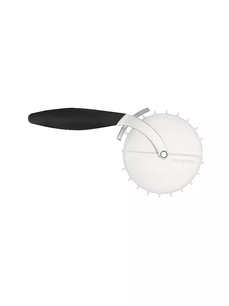 MICROPLANE | Profi Pizza-Schneider Schwarz Edelstahl | schwarz