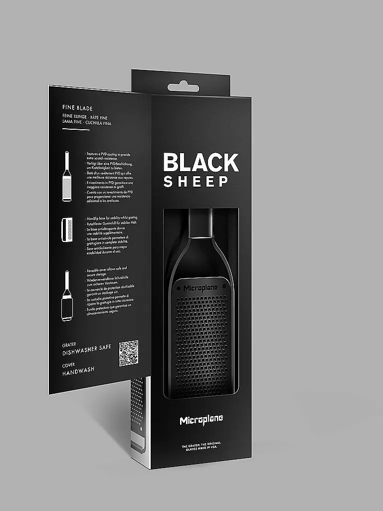 MICROPLANE | Reibe Fein Schwarz | 