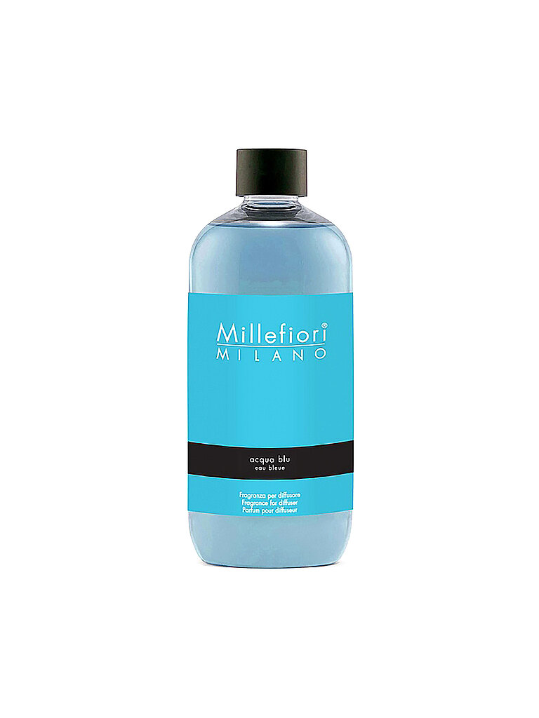 MILLEFIORI Nachfüllflasche für Duftdiffusor Natural Fragrance - Acqua Blu 250ml blau