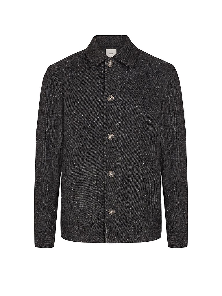 MINIMUM Wolljacke Charles grau | S