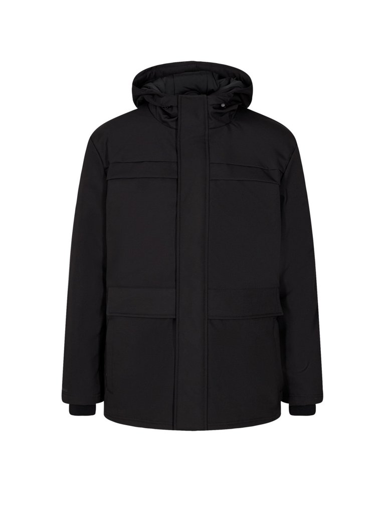 MINIMUM Parka Technical Koltur schwarz | S