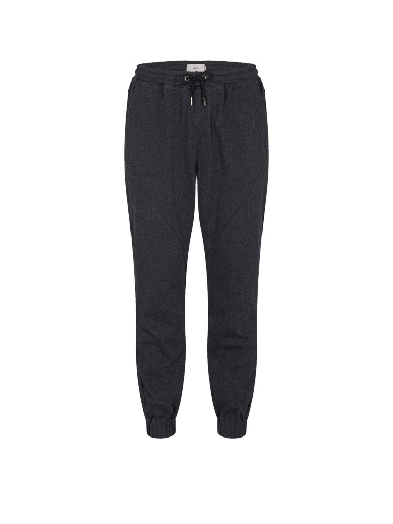 MINIMUM Jogginghose Windfield grau | S