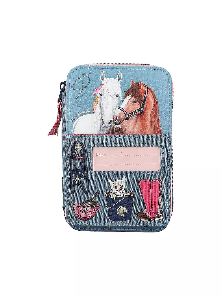 MISS MELODY | Miss Melody 3-Fach Federtasche My Little Farm  | keine Farbe