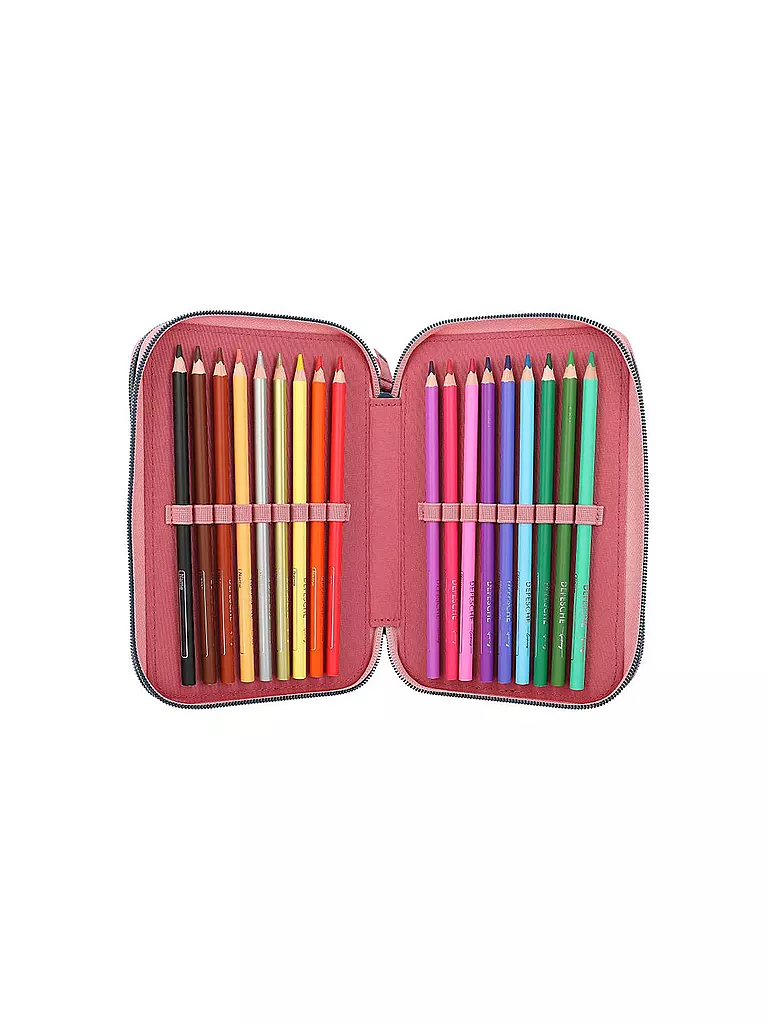 MISS MELODY | Miss Melody 3-Fach Federtasche My Little Farm  | keine Farbe