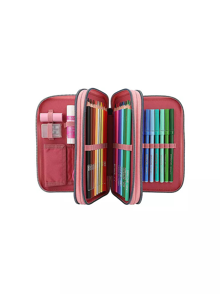 MISS MELODY | Miss Melody 3-Fach Federtasche My Little Farm  | keine Farbe