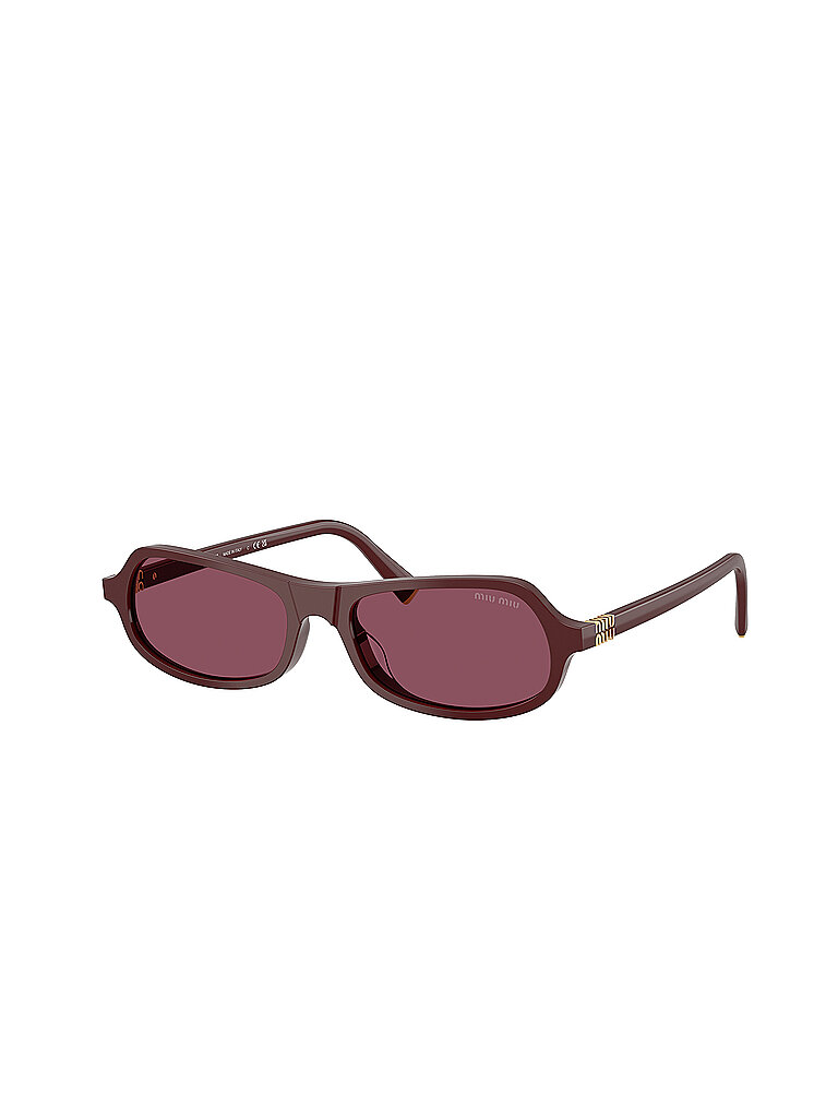 Miu Miu Damen Miu Miu MU B10SU 26L20Y Sonnenbrillen Acetat Violett Violett Geometrisch Normal